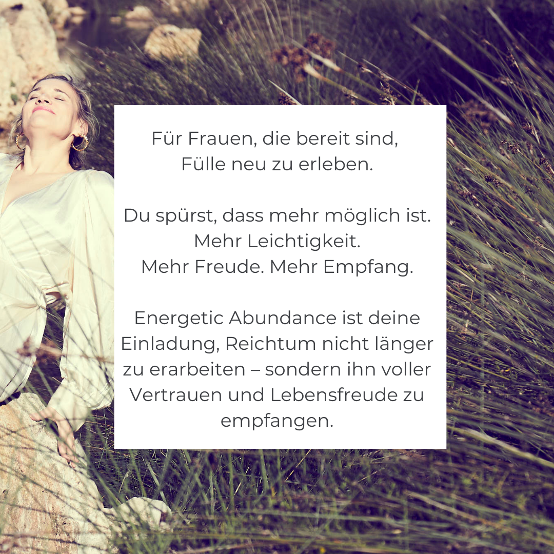 Energetic Abundance - Dein Weg zur Fülle